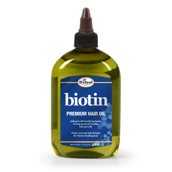 Difeel Elevated Biotin Premium Hair Oil - Large 12 oz.