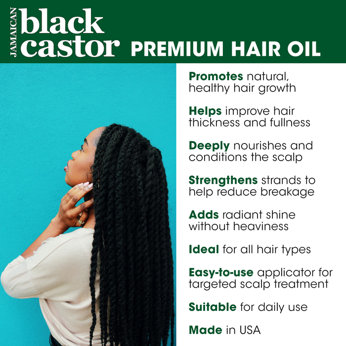 Difeel Jamaican Black Castor Premium Hair Oil 7.1 oz.