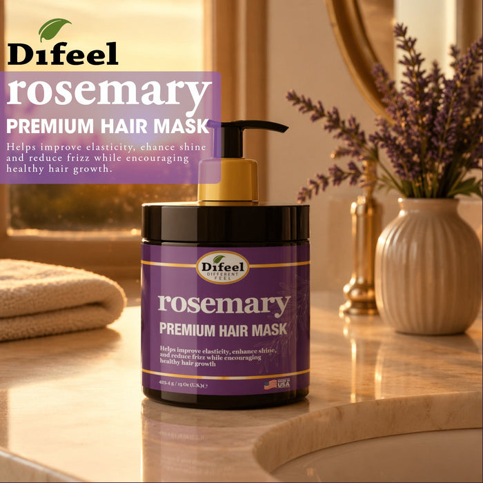 Difeel Rosemary Premium Hair Mask 15 ounce
