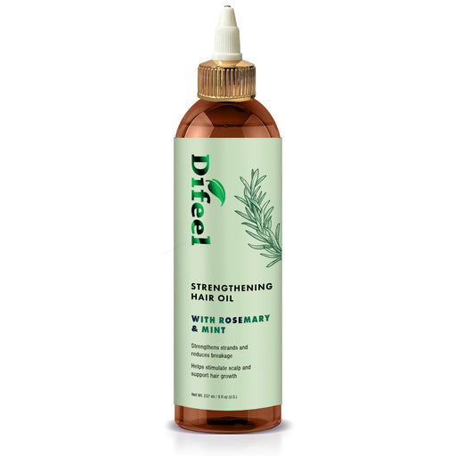 Difeel Signature Strengthening Hair Oil with Rosemary & Mint 8 Ounce