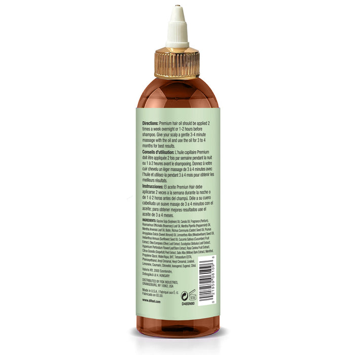Difeel Signature Strengthening Hair Oil with Rosemary & Mint 8 Ounce