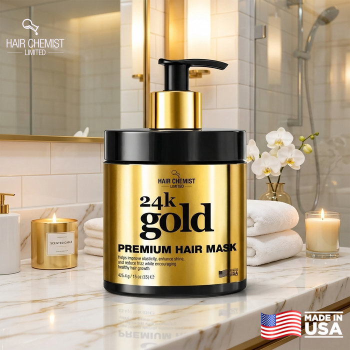 Hair Chemist 24k Gold Premium Hair Mask 15 oz.