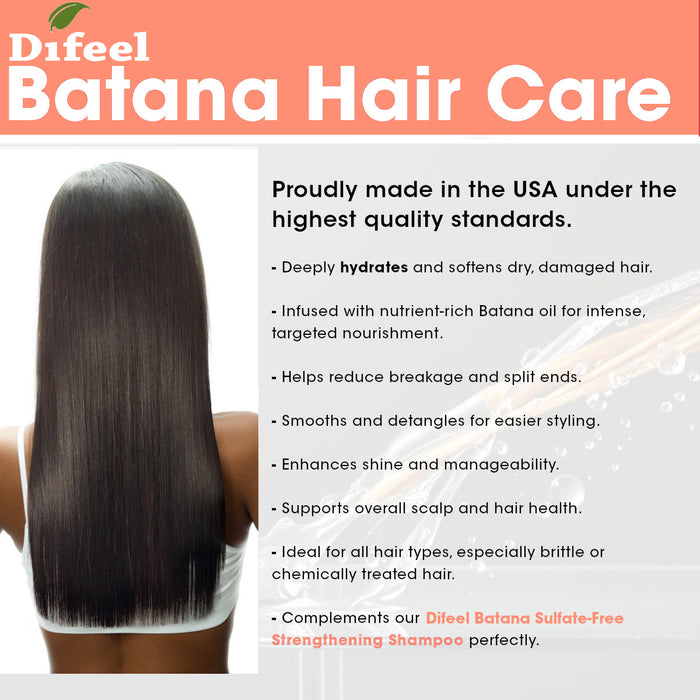 Difeel Batana Conditioner 12 Ounces - Sulfate Free Conditioner