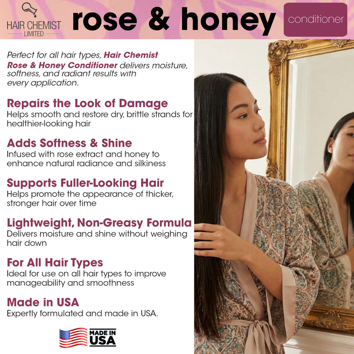 Hair Chemist Rose & Honey Conditioner 33.8 oz.
