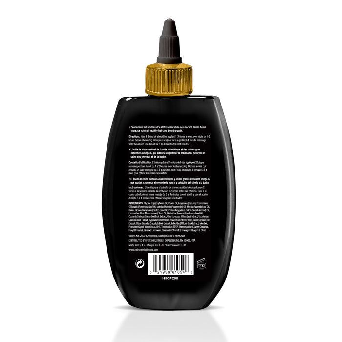 Hair Chemist Beard & Scalp Care Peppermint & Biotin Hair & Beard Oil 8 oz.