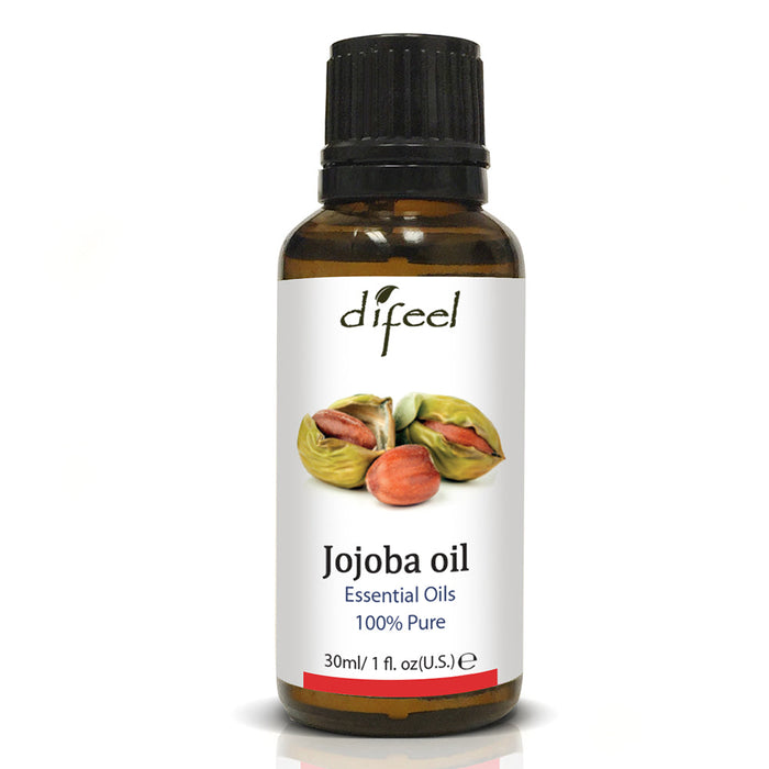 Difeel 100% Pure Essential Oil - Jojoba Oil, Boxed 1 oz.