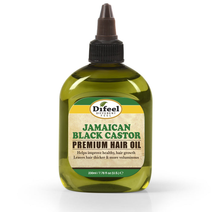 Difeel Premium Natural Hair Oil - Jamaican Black Castor Oil 7.1 oz. (PACK OF 2)