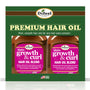 Difeel Biotin Growth and Curl Hair Oil Blend 7.1 oz. - Deluxe 2-PC Gift Set