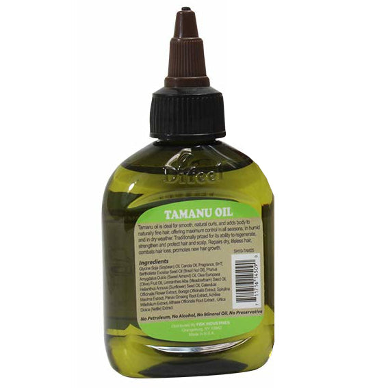 Difeel Tamanu Oil Hair Oil Blend - Travel Size 2.5 oz.