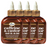 Difeel Caffeine & Castor Hair Oil Blend 7.1 oz. (PACK OF 4)