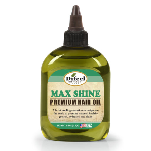 Difeel Hair Care Solutions - Max Shine Hair Oil 7.1 oz. (PACK OF 4)