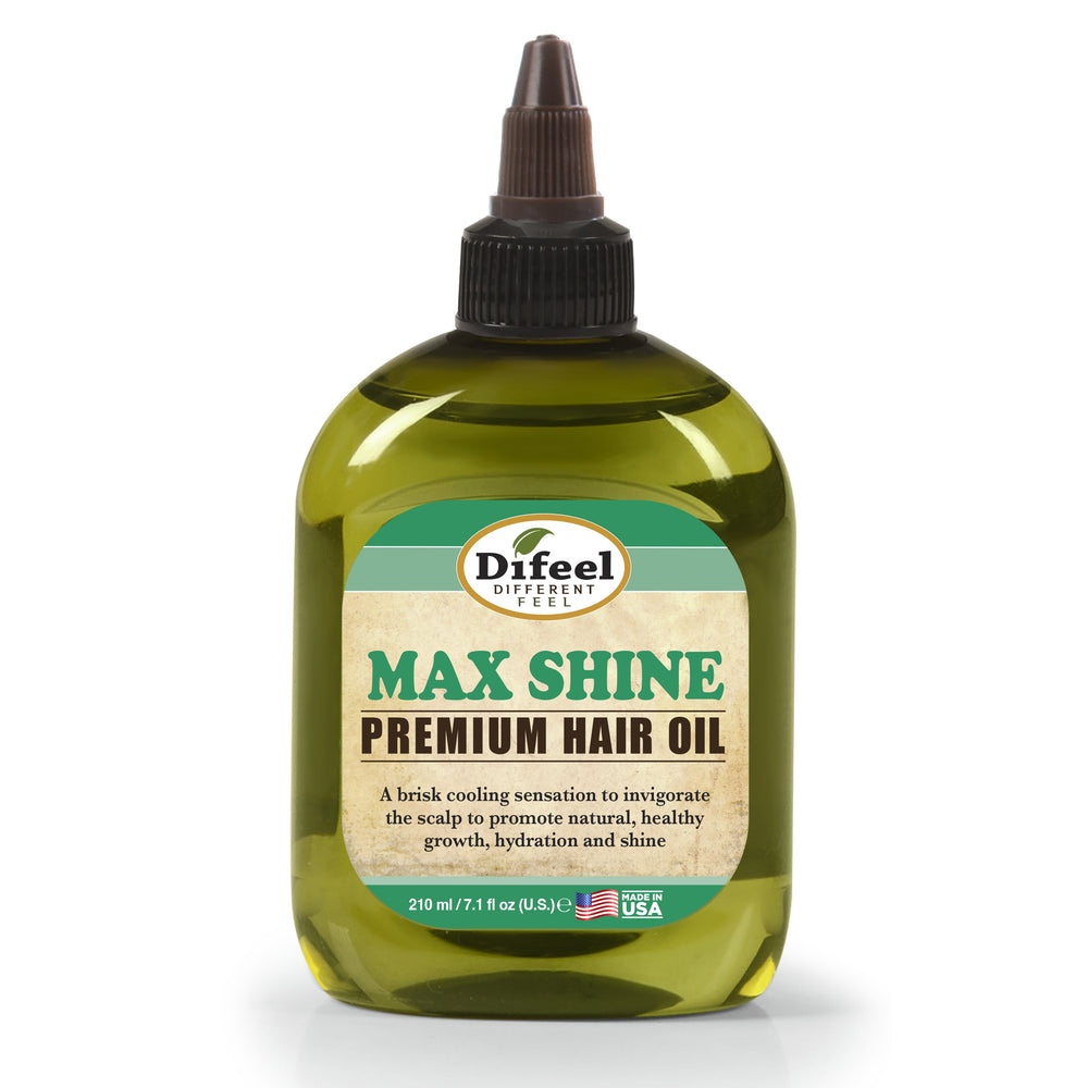 Difeel Hair Care Solutions - Max Shine Hair Oil 7.1 oz.
