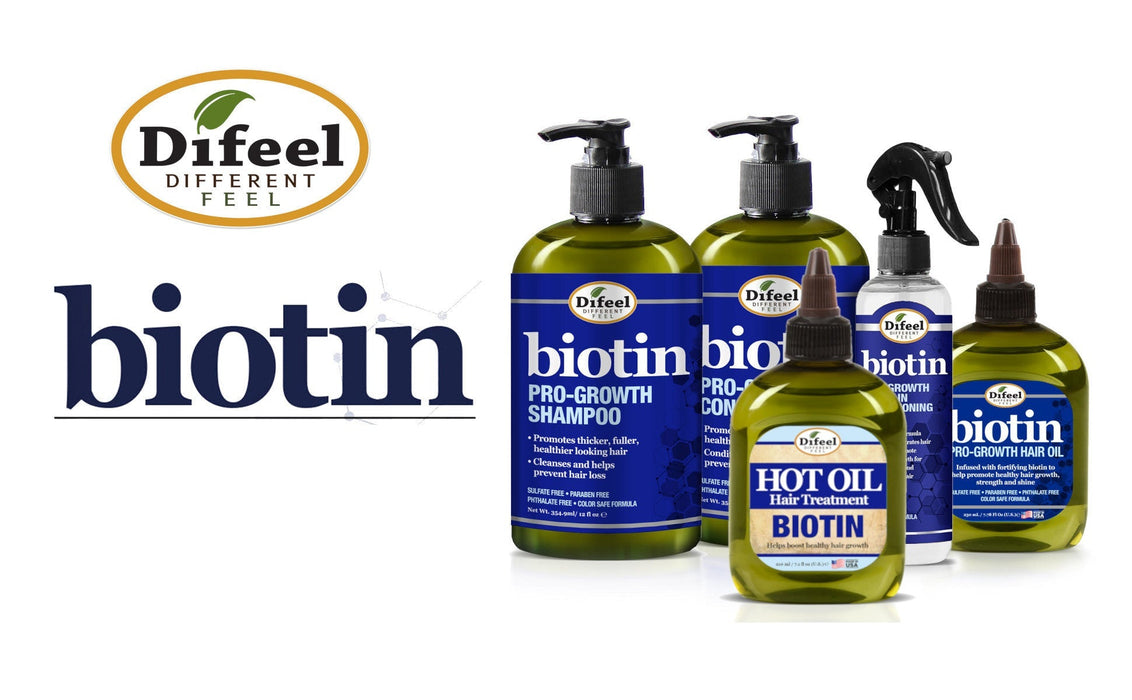 Difeel Biotin Hot Oil Treatment 7.1 oz. - Deluxe 2-PC Gift Set