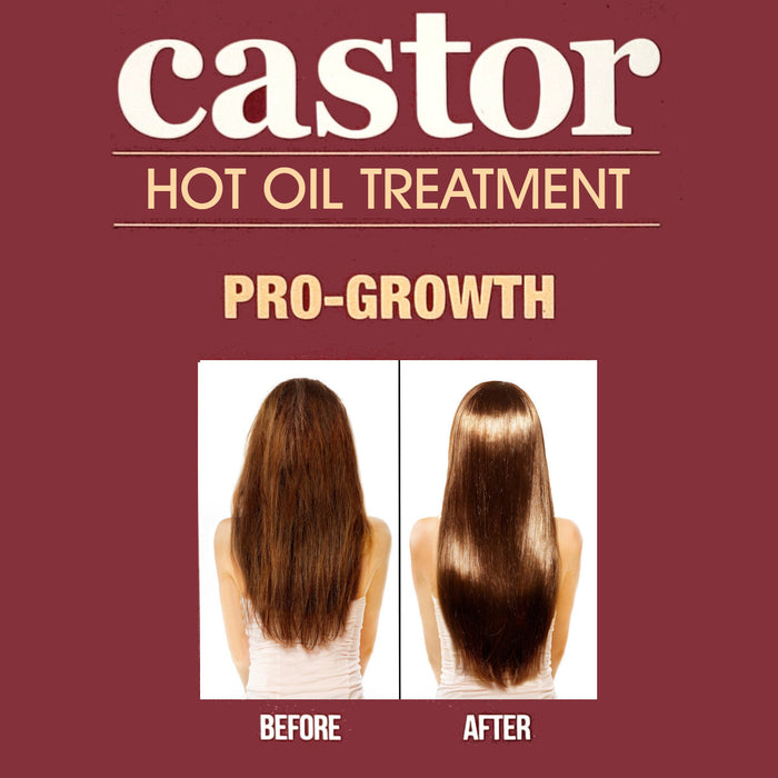 Difeel Castor Hot Oil Treatment 7.1 Ounce - Deluxe 2-PC Gift Set