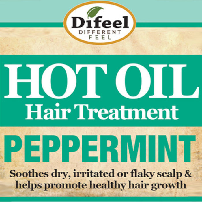 Difeel Peppermint Hot Oil Treatment 7.1 oz. - Deluxe 2-PC Gift Set