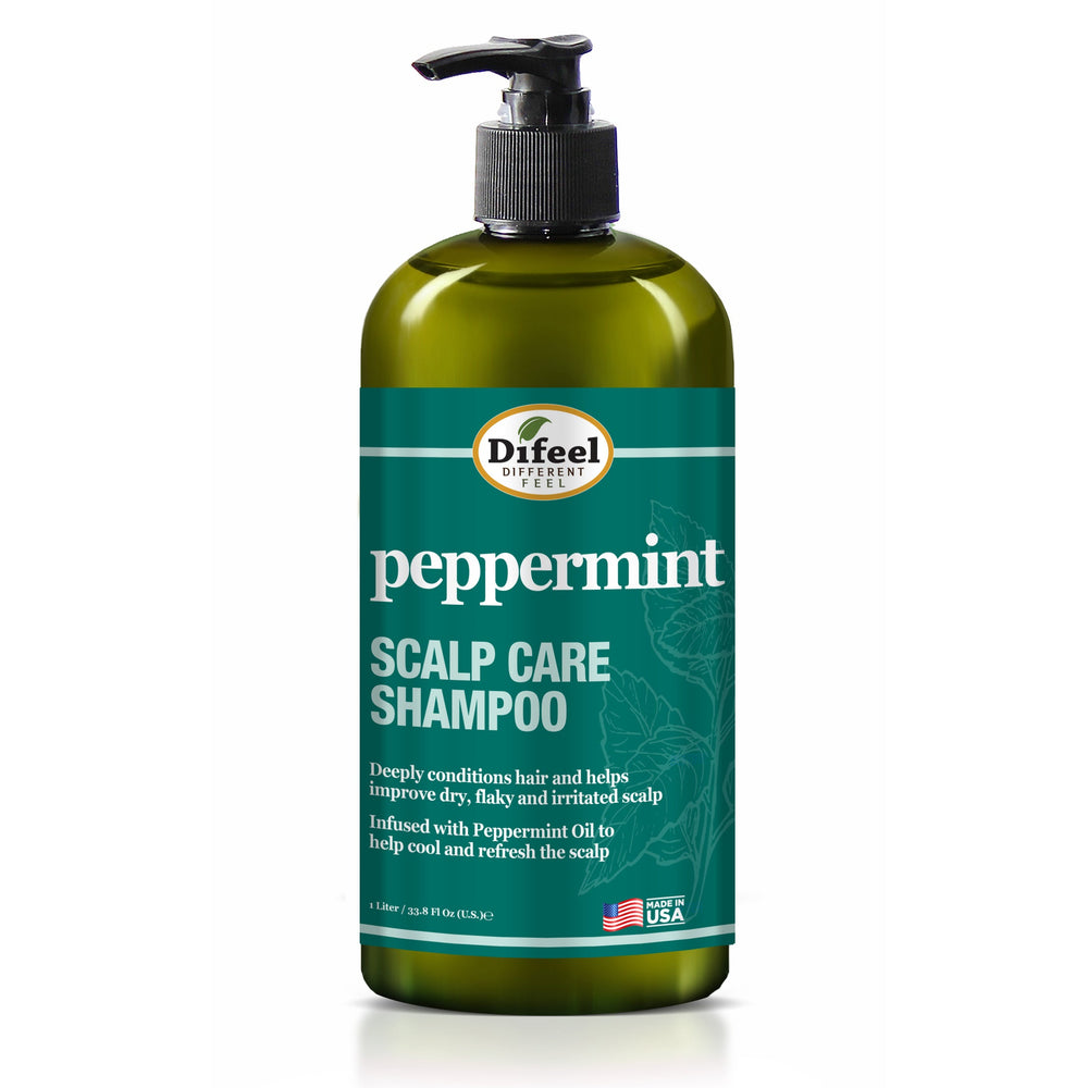 Difeel Peppermint Scalp Care Shampoo 33.8 oz.