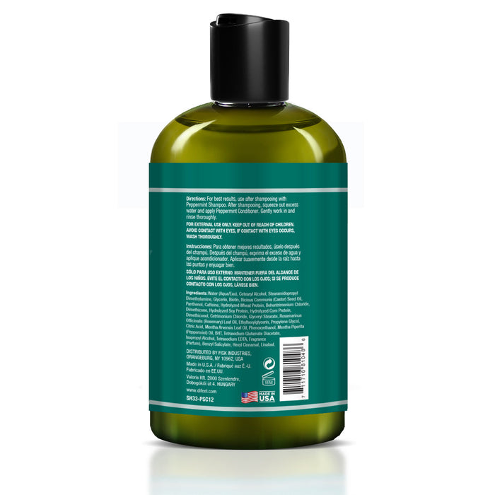 Difeel Peppermint Scalp Care Conditioner 12 oz.