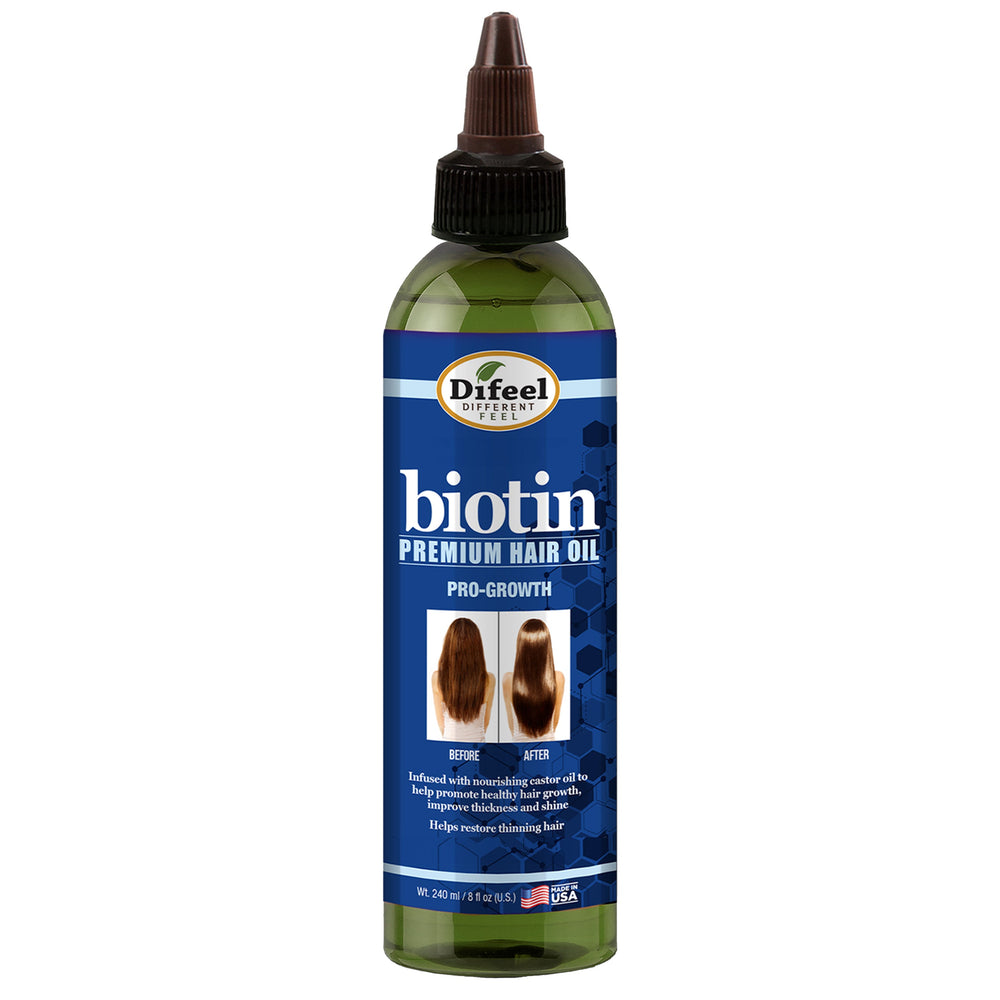 Difeel Biotin Pro Growth Premium Hair Oil 8 oz. (PACK OF 4)