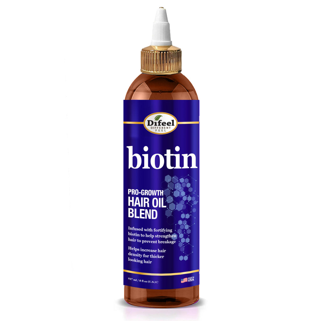 Difeel Biotin Pro Growth Premium Hair Oil 8 oz.  Fisk Group - Discover the  Family of Fisk Brands