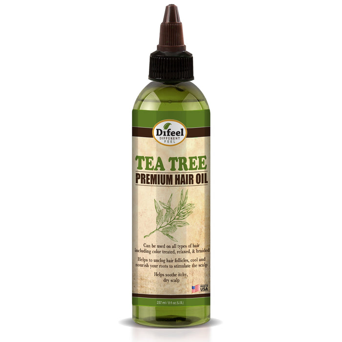 Difeel Premium Natural Hair Oil - Tea Tree Oil 7.1 oz. (PACK OF 4)