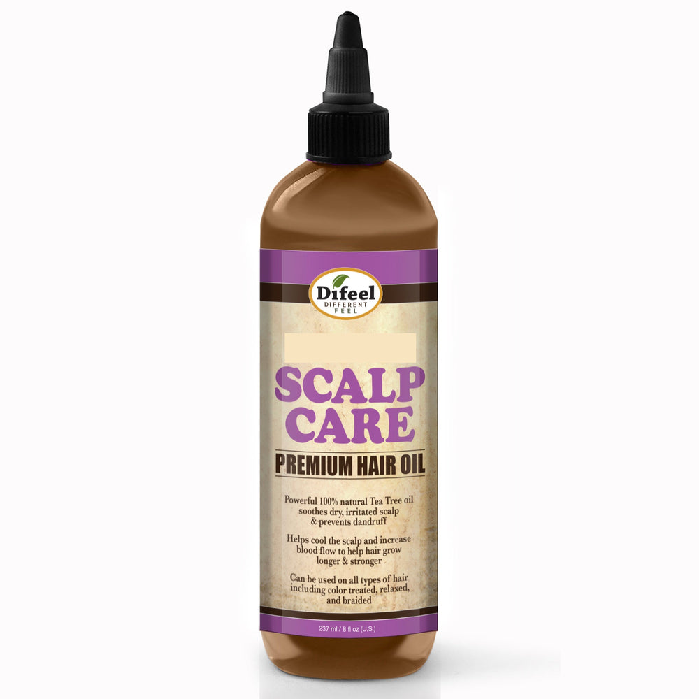 Difeel Premium Natural Hair Oil - Scalp Care 8 oz.
