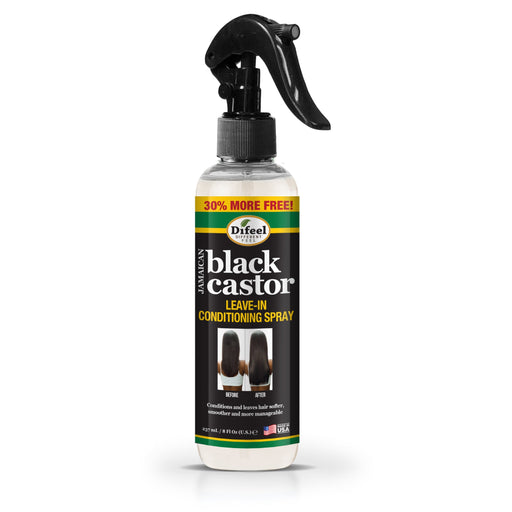 Difeel Jamaican Black Castor Leave-in Conditioning Spray 8 oz. - Large Bottle
