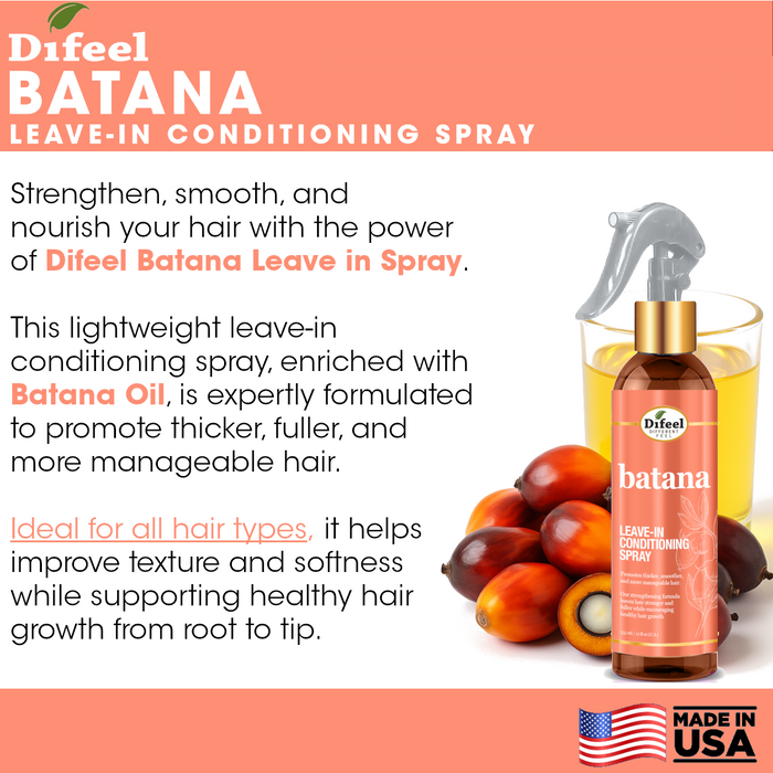 Difeel Batana Leave-in Conditioning Spray 12 oz.