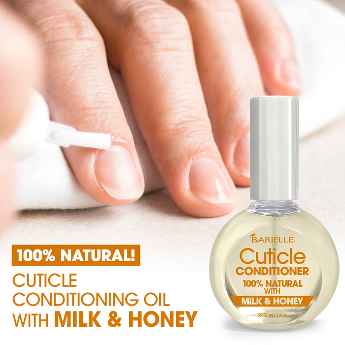 Barielle Cuticle Conditioner with Milk & Honey 1 oz. with Barielle Cuticle Nipper