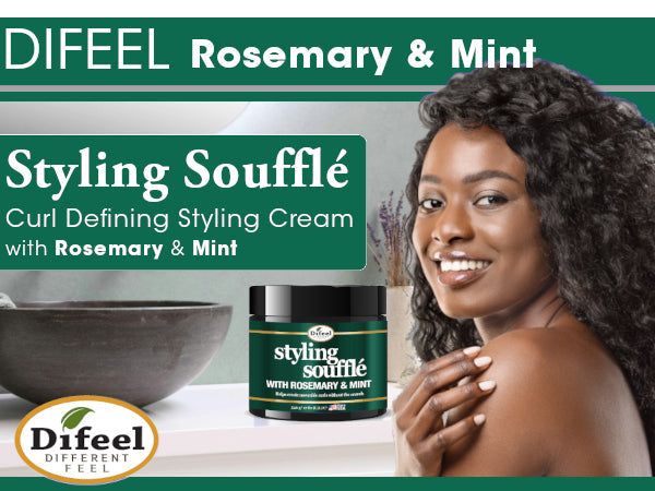 Difeel Rosemary & Mint Styling Soufflé 12 oz.