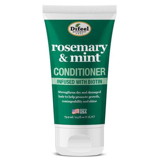 Difeel Rosemary and Mint Conditioner with Biotin - Travel Size 2.5 oz.