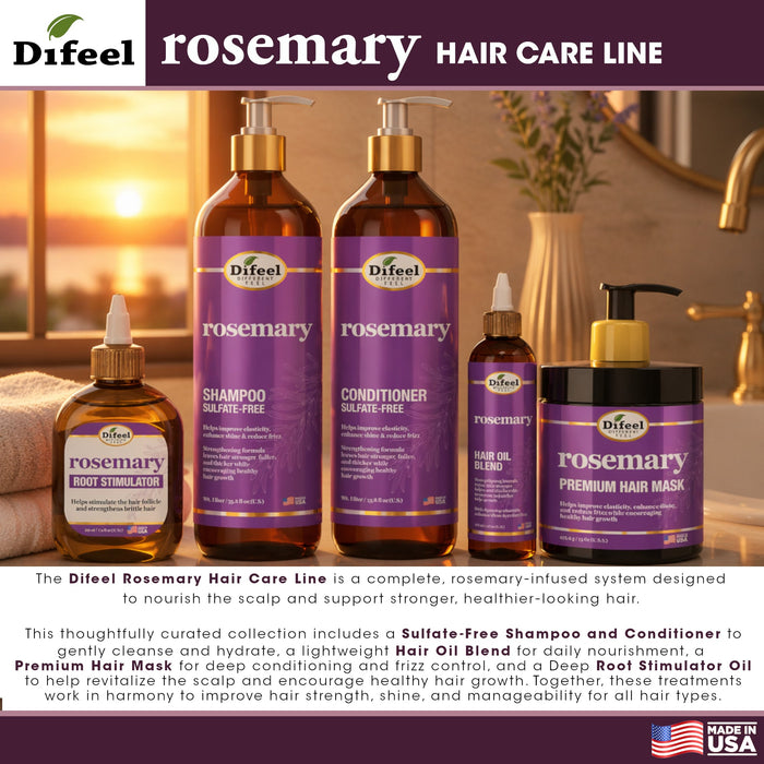 Difeel Rosemary Sulfate-Free Conditioner 33.8 Ounce