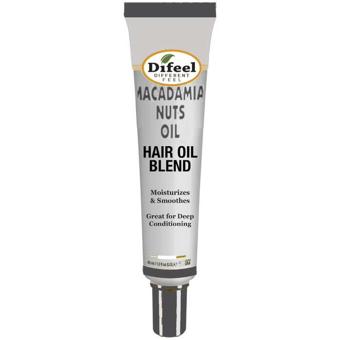 Difeel Mega Care Hair Oil Blend - Macadamia Oil 1.4 oz.
