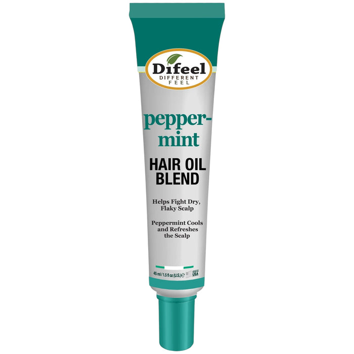 Difeel Mega Care Peppermint Oil Hair Oil Blend 1.4 oz. (PACK OF 2)