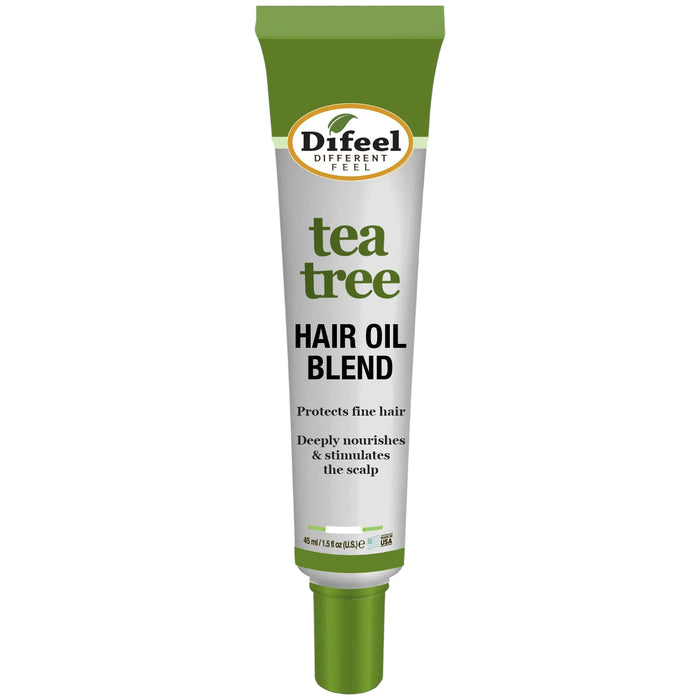 Difeel Mega Care Hair Oil Blend - Tea Tree Oil Blend 1.4 oz.