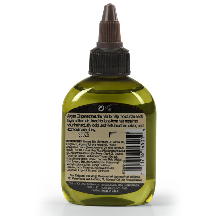 Difeel Argan Oil Hair Oil Blend  2.5 oz. (PACK OF 2)