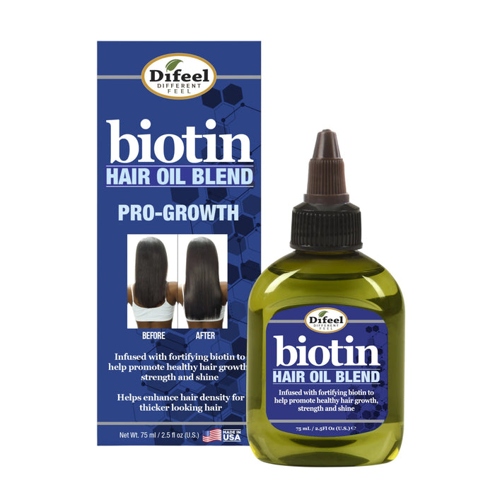 Difeel Biotin Hair Oil Blend - Travel Size 2.5 oz.