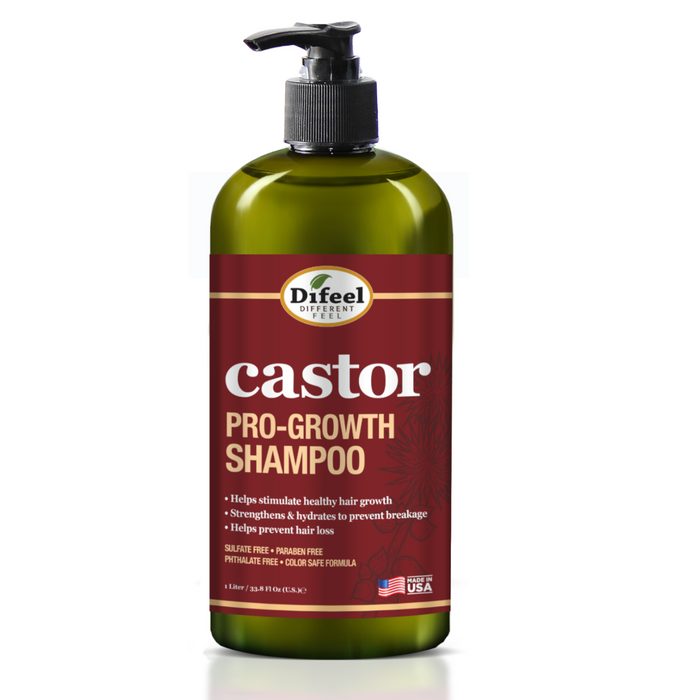 Difeel Castor Pro-Growth Shampoo 33 oz.