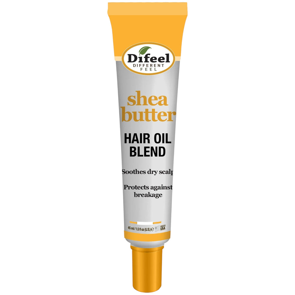 Difeel Mega Care Hair Oil Blend - Shea Butter Oil 1.4 oz. (PACK OF 2)