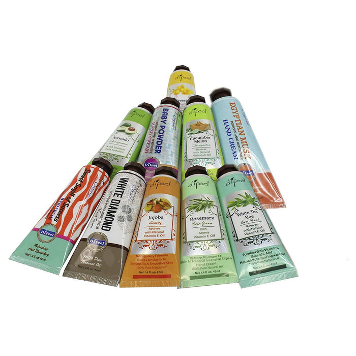 Difeel Luxury Hand Cream Collection 10 Piece Set