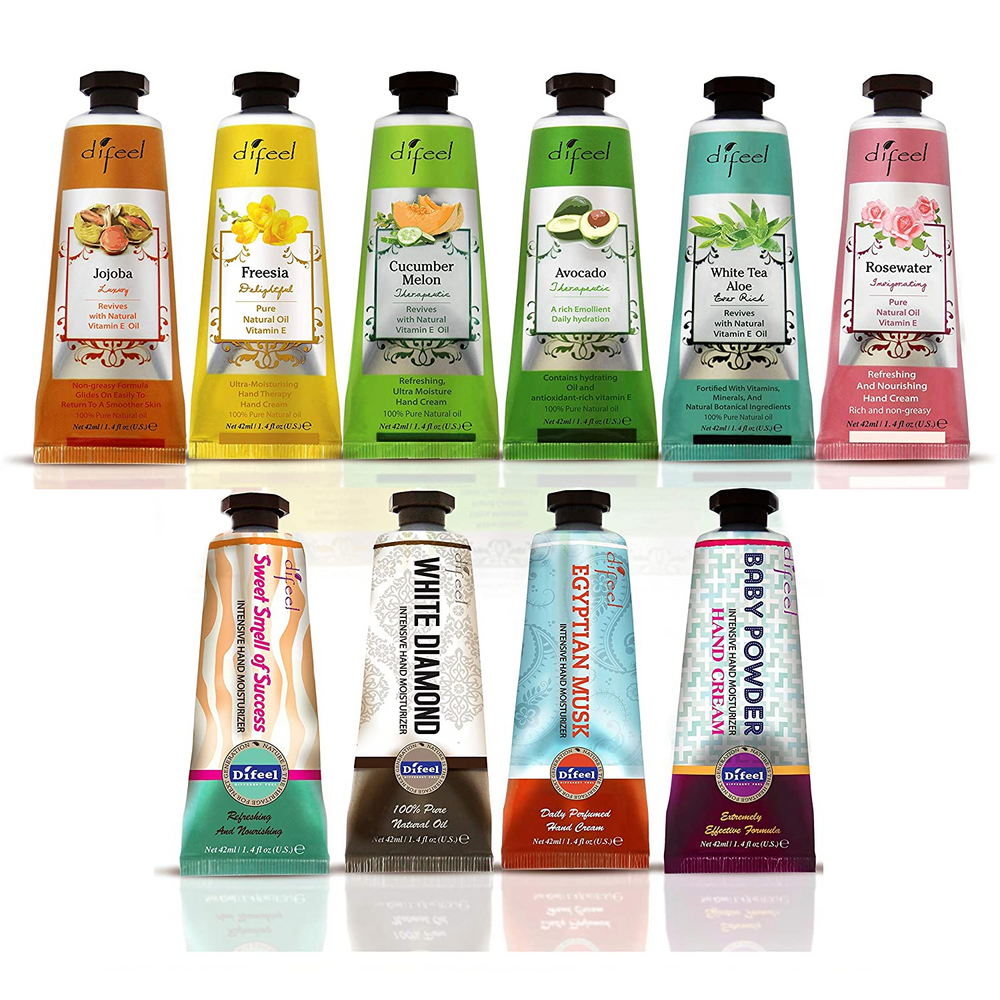 Difeel Luxury Hand Cream Collection 10 Piece Set