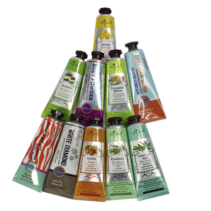 Difeel Luxury Hand Cream Collection 10 Piece Set