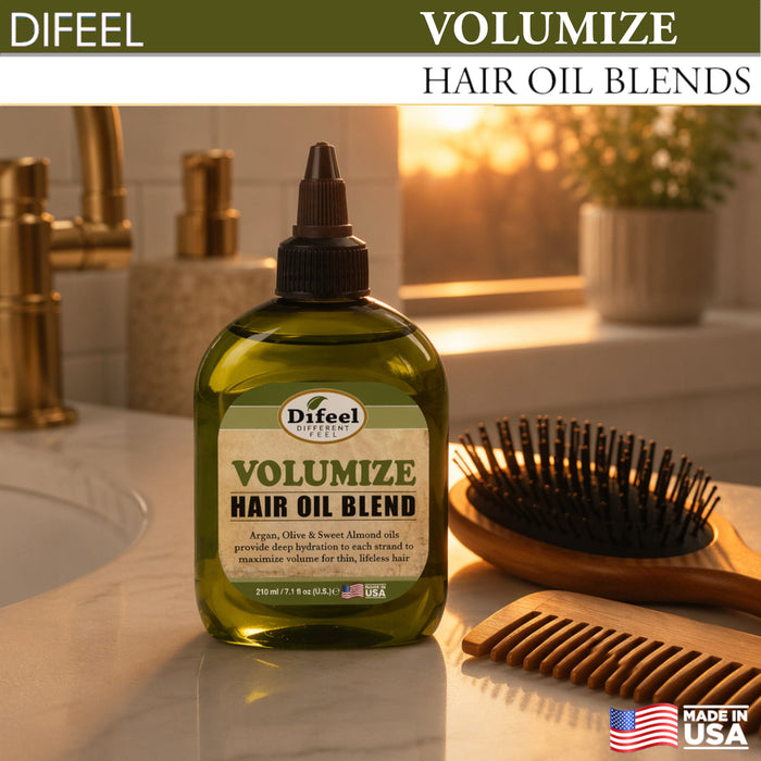 Difeel Volumize Hair Oil Blend 7.1 oz.
