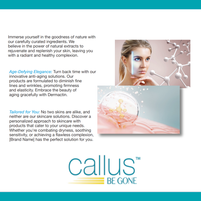 Callus Be Gone Total Foot Care Cream Treatment 12 Ounces