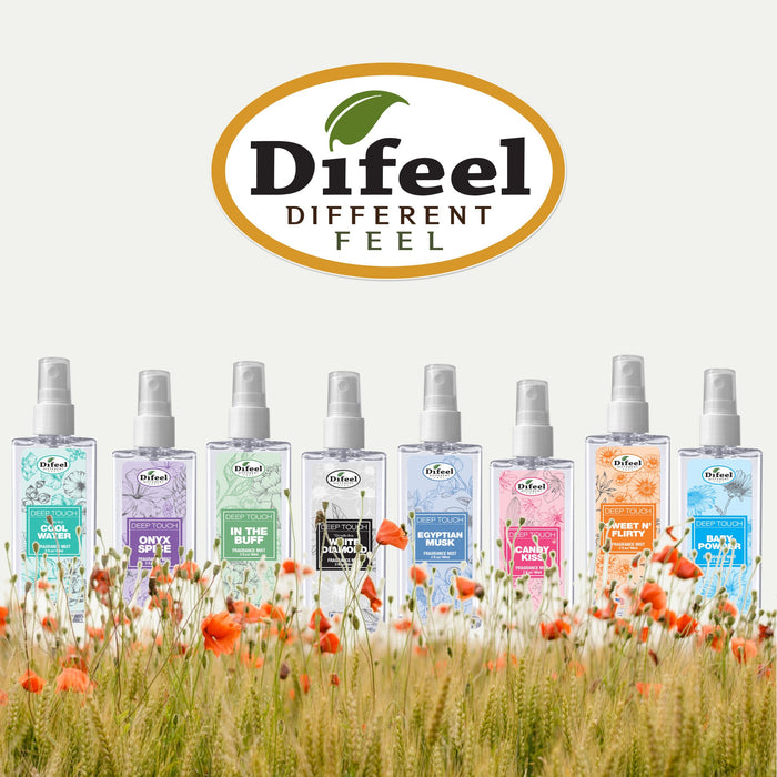 Difeel Deep Touch Body Mist - Baby Powder 3 oz.