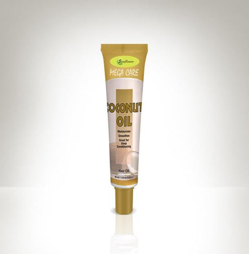 Difeel Mega Care Hair Oil - Coconut Oil 1.4 oz. (PACK OF 2)