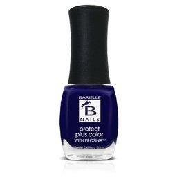 Protect+ Nail Color w/ Prosina - Midnight in Paris (A Creamy Midnight Blue/Purple) - Barielle - America's Original Nail Treatment Brand