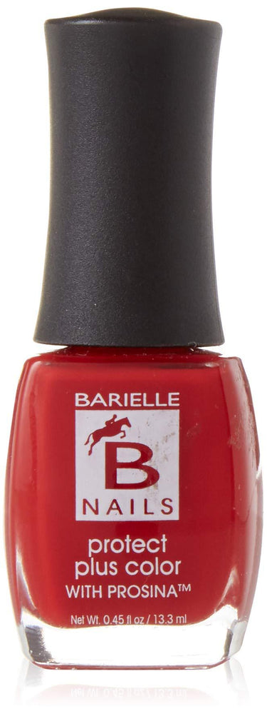 Protect+ Nail Color w/ Prosina - Dinner at 8 (Plum Red Rose) - Barielle - America's Original Nail Treatment Brand