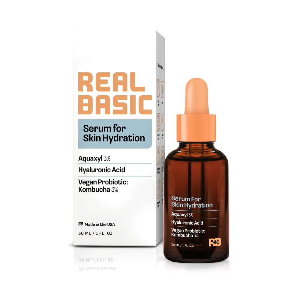 Real Basic Facial Serum for Skin Hydration 1 oz.