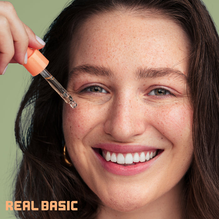 Real Basic Facial Serum for Reducing Redness 1 oz.
