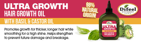 Difeel Ultra Growth Basil & Castor Oil Pro Growth Conditioner 12 oz.